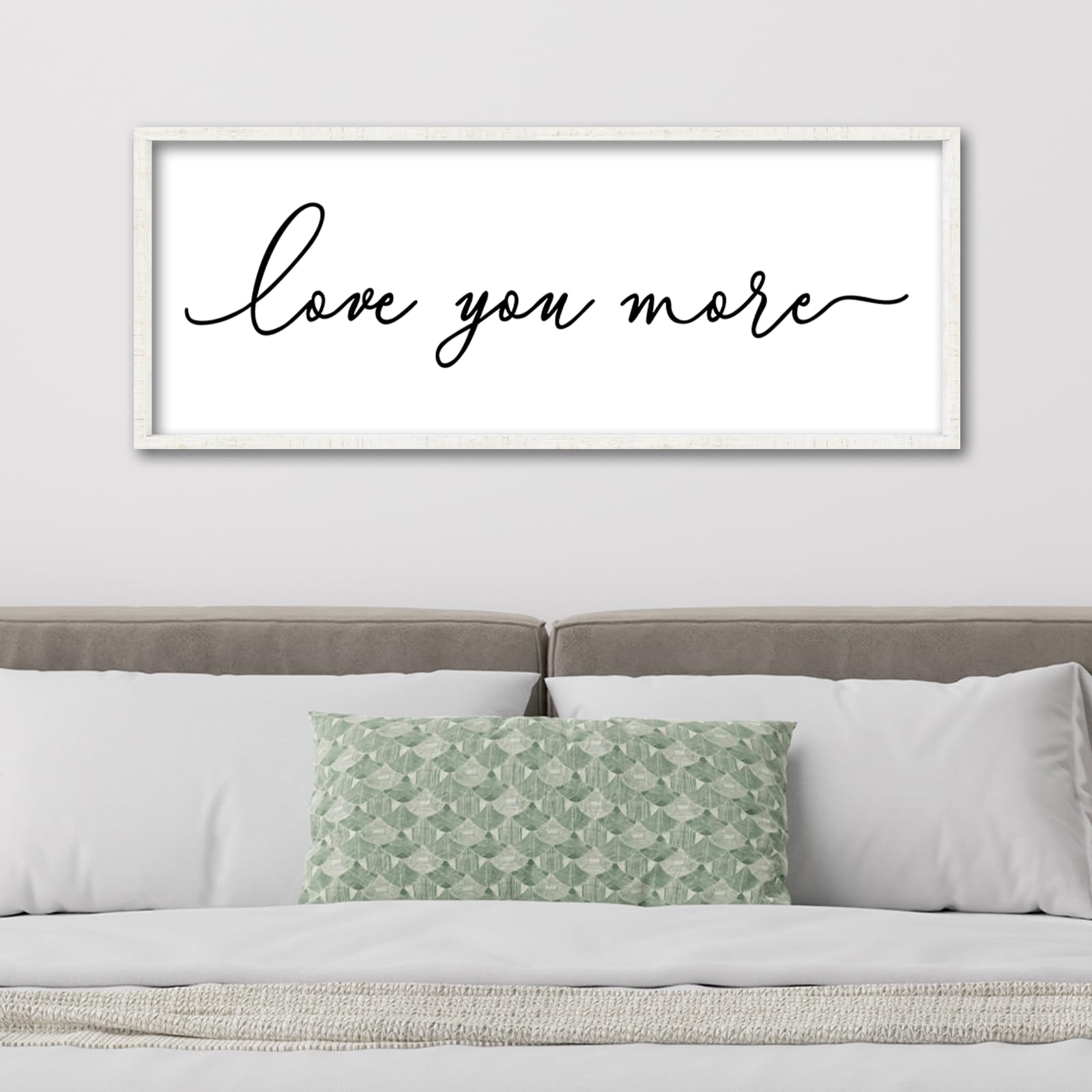 ZZJJHYWGQ Sweet Dreams Above Bed Wall Decor Sign 40"x15" for Master Bedroom Over Bed Guest Room Wood Framed Wall Art (Wood)