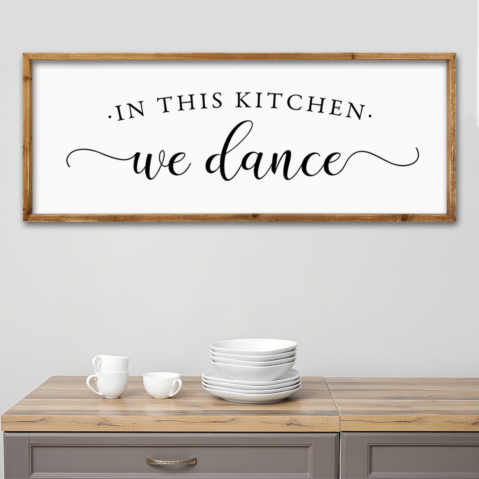 ZZJJHYWGQ Sweet Dreams Above Bed Wall Decor Sign 40"x15" for Master Bedroom Over Bed Guest Room Wood Framed Wall Art (Wood)
