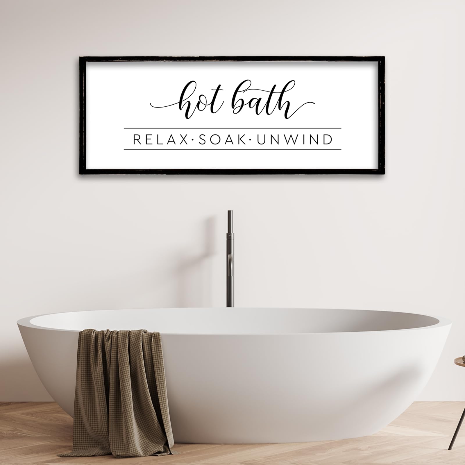 ZZJJHYWGQ Sweet Dreams Above Bed Wall Decor Sign 40"x15" for Master Bedroom Over Bed Guest Room Wood Framed Wall Art (Wood)