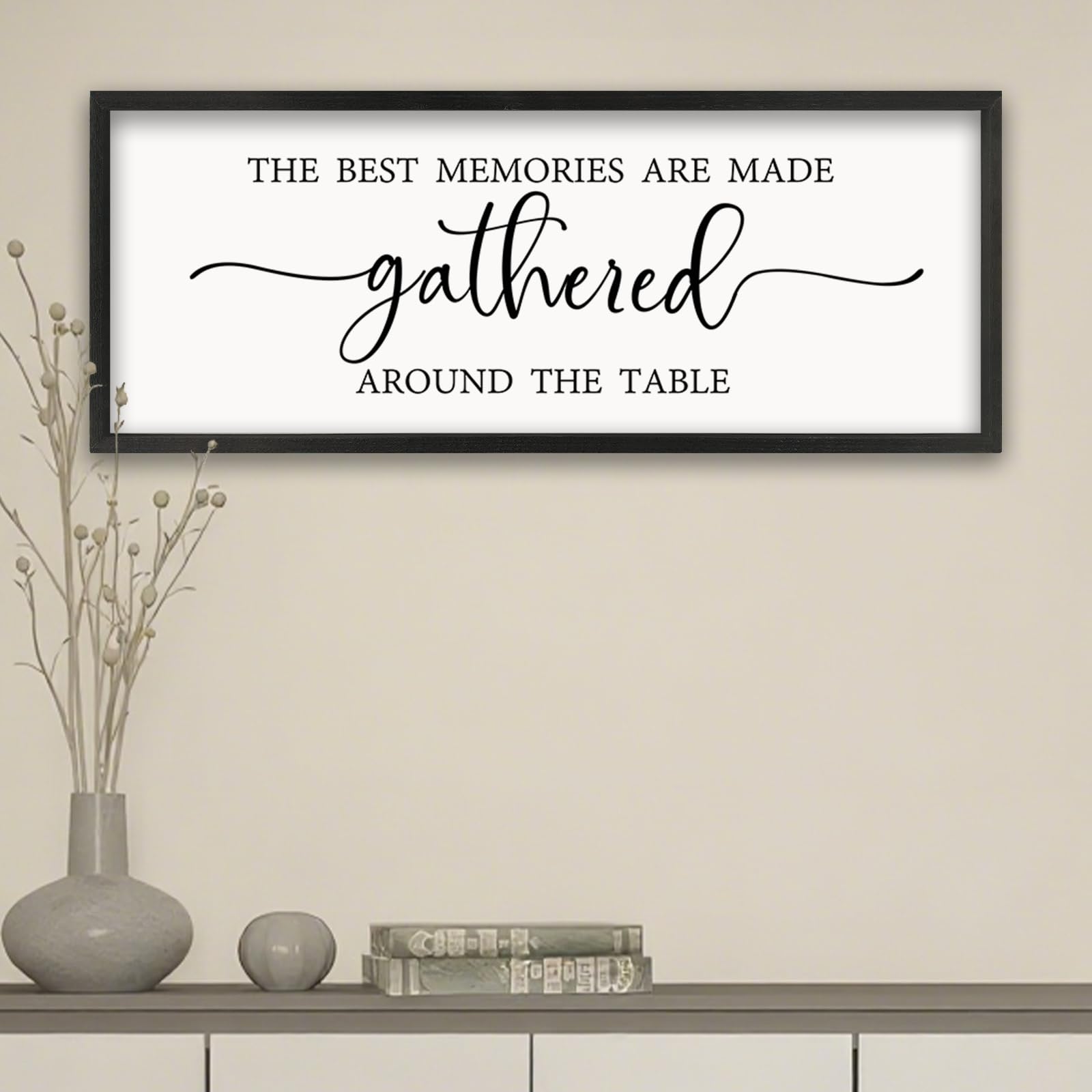 ZZJJHYWGQ Sweet Dreams Above Bed Wall Decor Sign 40"x15" for Master Bedroom Over Bed Guest Room Wood Framed Wall Art (Wood)