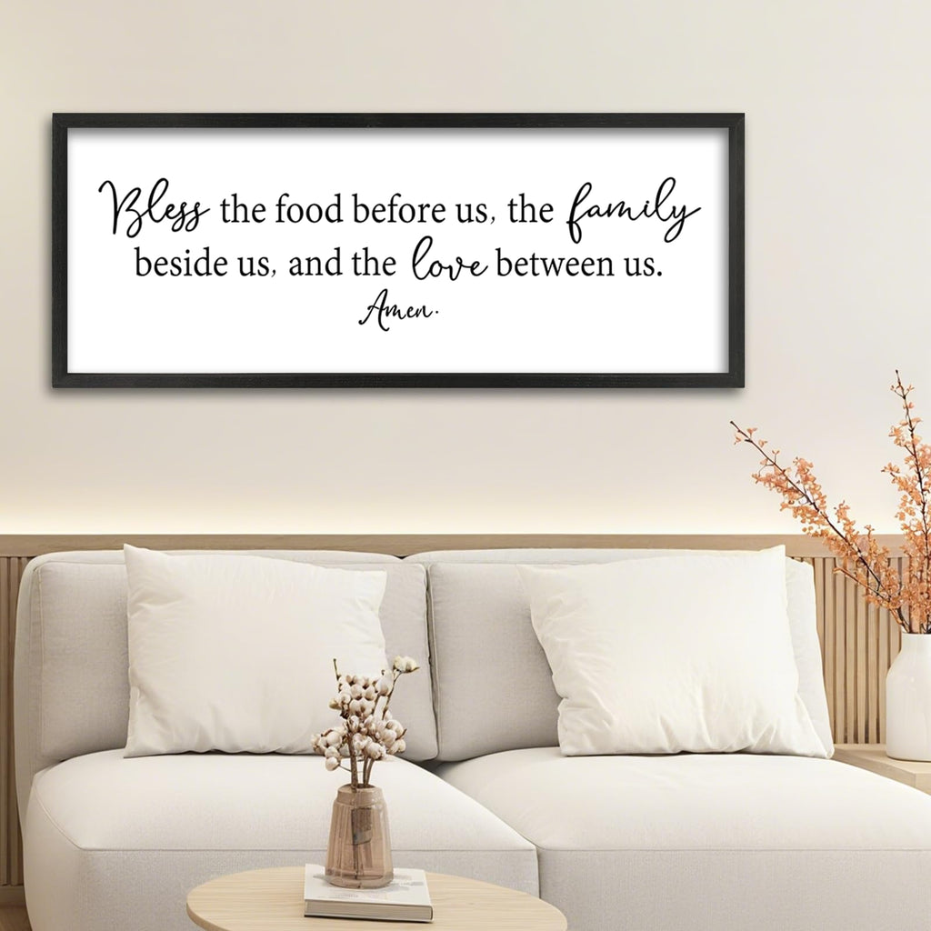 ZZJJHYWGQ Sweet Dreams Above Bed Wall Decor Sign 40"x15" for Master Bedroom Over Bed Guest Room Wood Framed Wall Art (Wood)