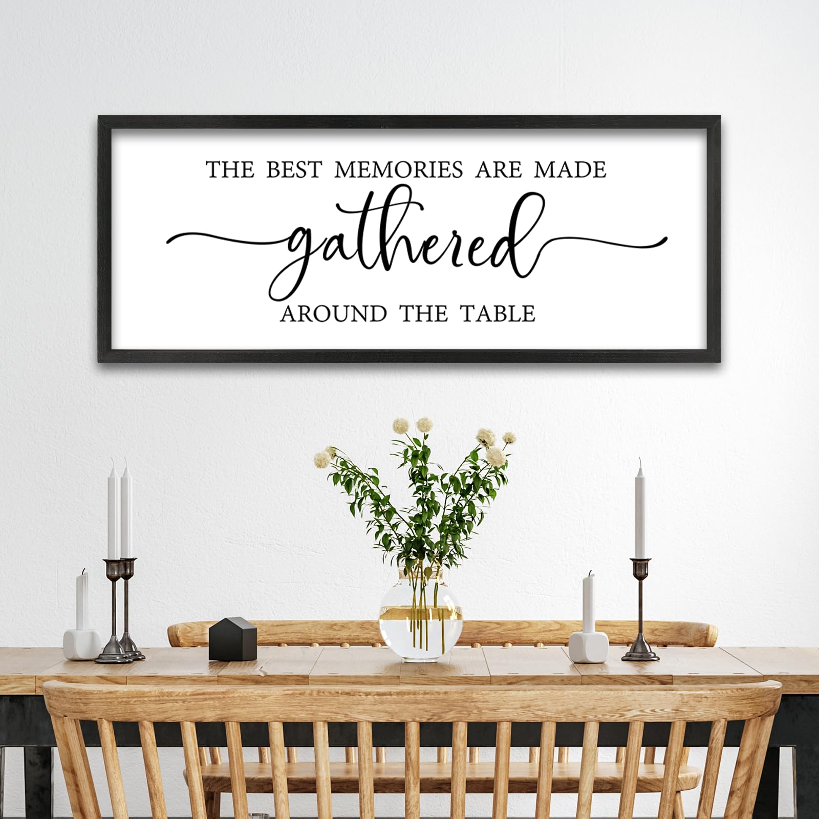 ZZJJHYWGQ Sweet Dreams Above Bed Wall Decor Sign 40"x15" for Master Bedroom Over Bed Guest Room Wood Framed Wall Art (Wood)