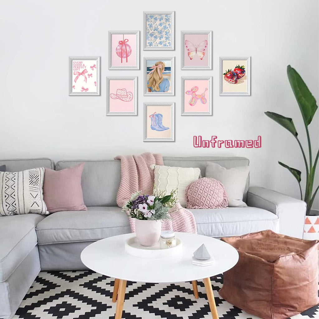 Black Girl Pink Wall Art Aesthetic Set of 3, African American Black Women Canvas Posters Fashion Black Girl Wall Pictures Prints Home Decor，Living Room， Bedroom ，Bathroom Decoration ，12x16In Unframed