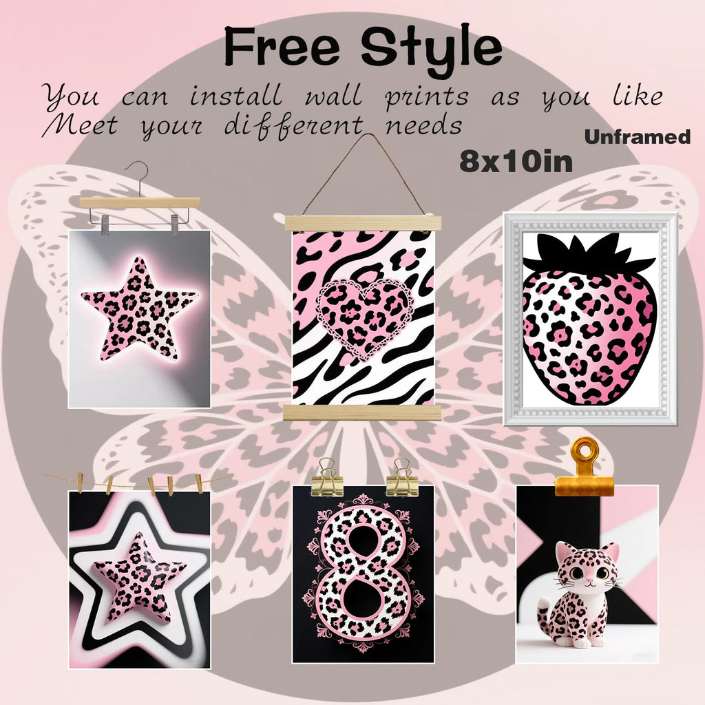 Black Girl Pink Wall Art Aesthetic Set of 3, African American Black Women Canvas Posters Fashion Black Girl Wall Pictures Prints Home Decor，Living Room， Bedroom ，Bathroom Decoration ，12x16In Unframed