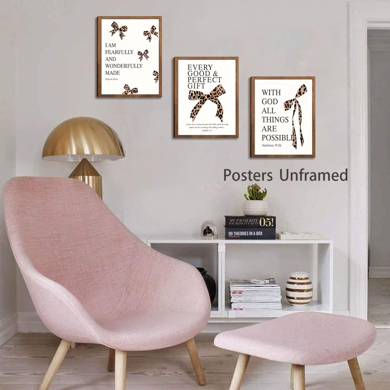 Black Girl Pink Wall Art Aesthetic Set of 3, African American Black Women Canvas Posters Fashion Black Girl Wall Pictures Prints Home Decor，Living Room， Bedroom ，Bathroom Decoration ，12x16In Unframed