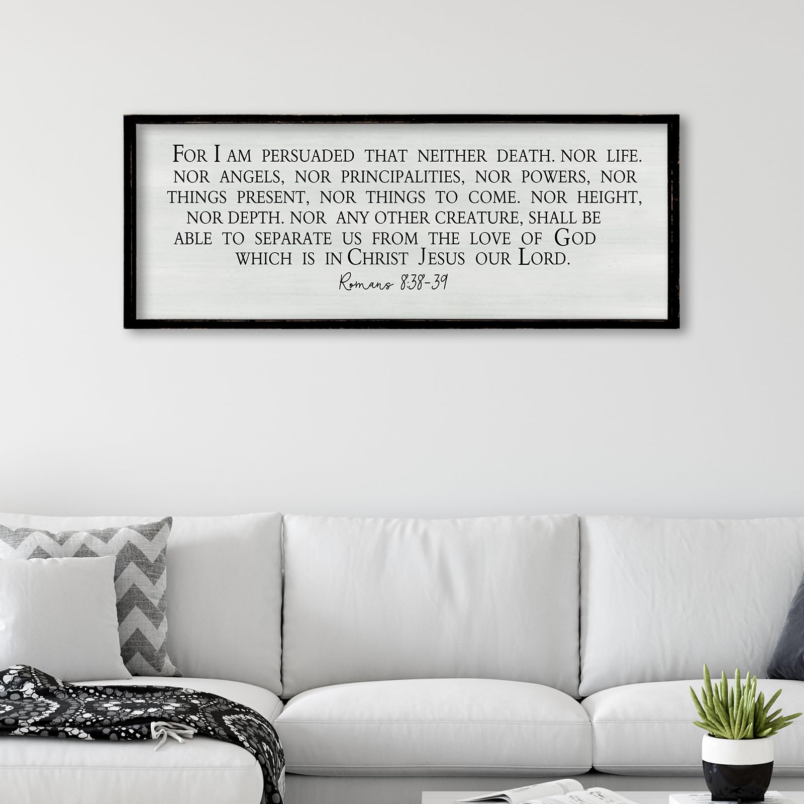ZZJJHYWGQ Sweet Dreams Above Bed Wall Decor Sign 40"x15" for Master Bedroom Over Bed Guest Room Wood Framed Wall Art (Wood)