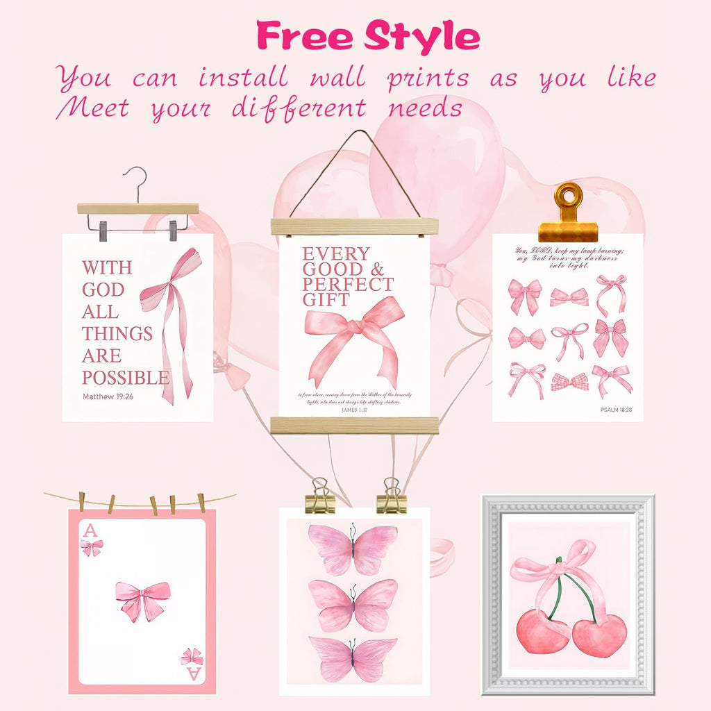 Black Girl Pink Wall Art Aesthetic Set of 3, African American Black Women Canvas Posters Fashion Black Girl Wall Pictures Prints Home Decor，Living Room， Bedroom ，Bathroom Decoration ，12x16In Unframed
