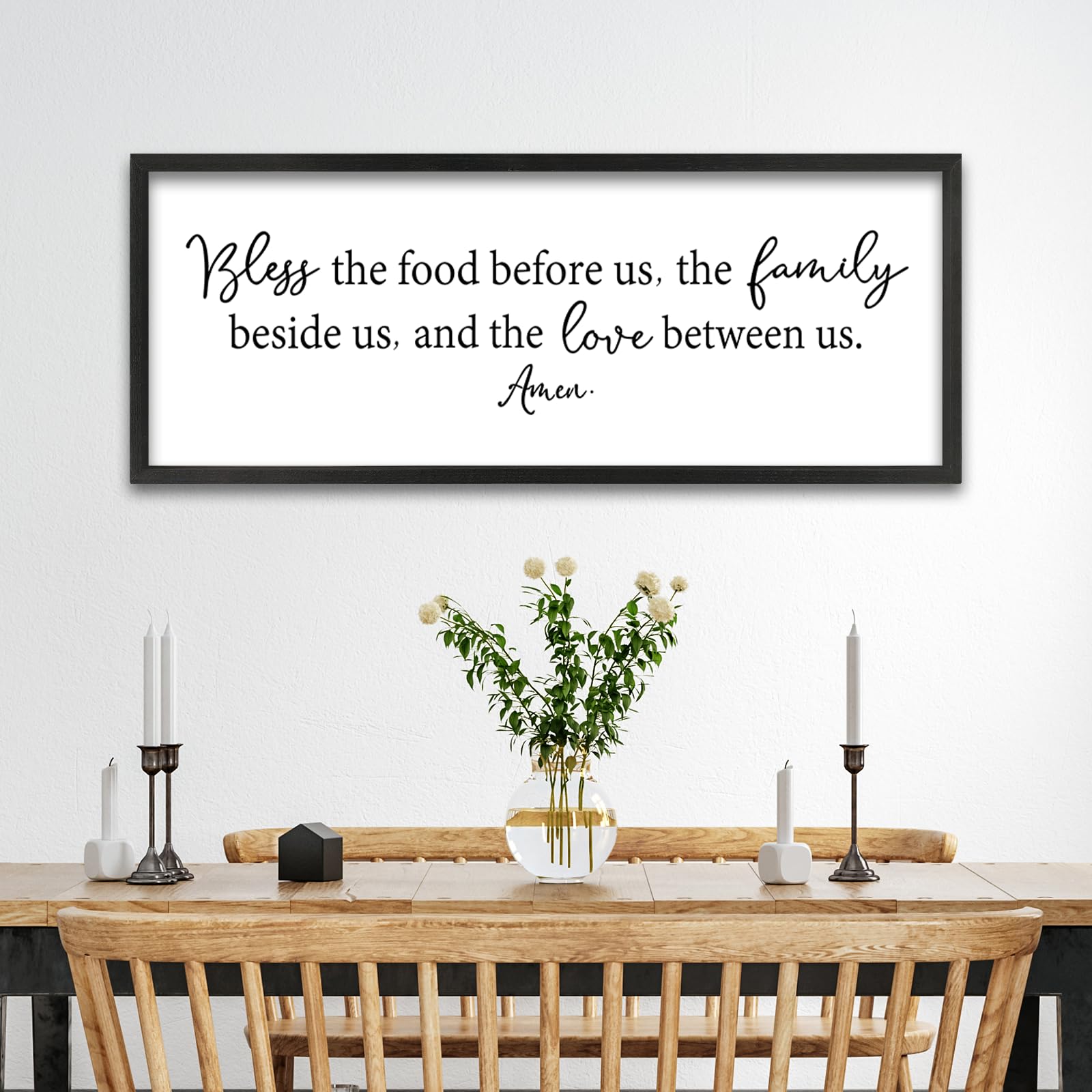 ZZJJHYWGQ Sweet Dreams Above Bed Wall Decor Sign 40"x15" for Master Bedroom Over Bed Guest Room Wood Framed Wall Art (Wood)