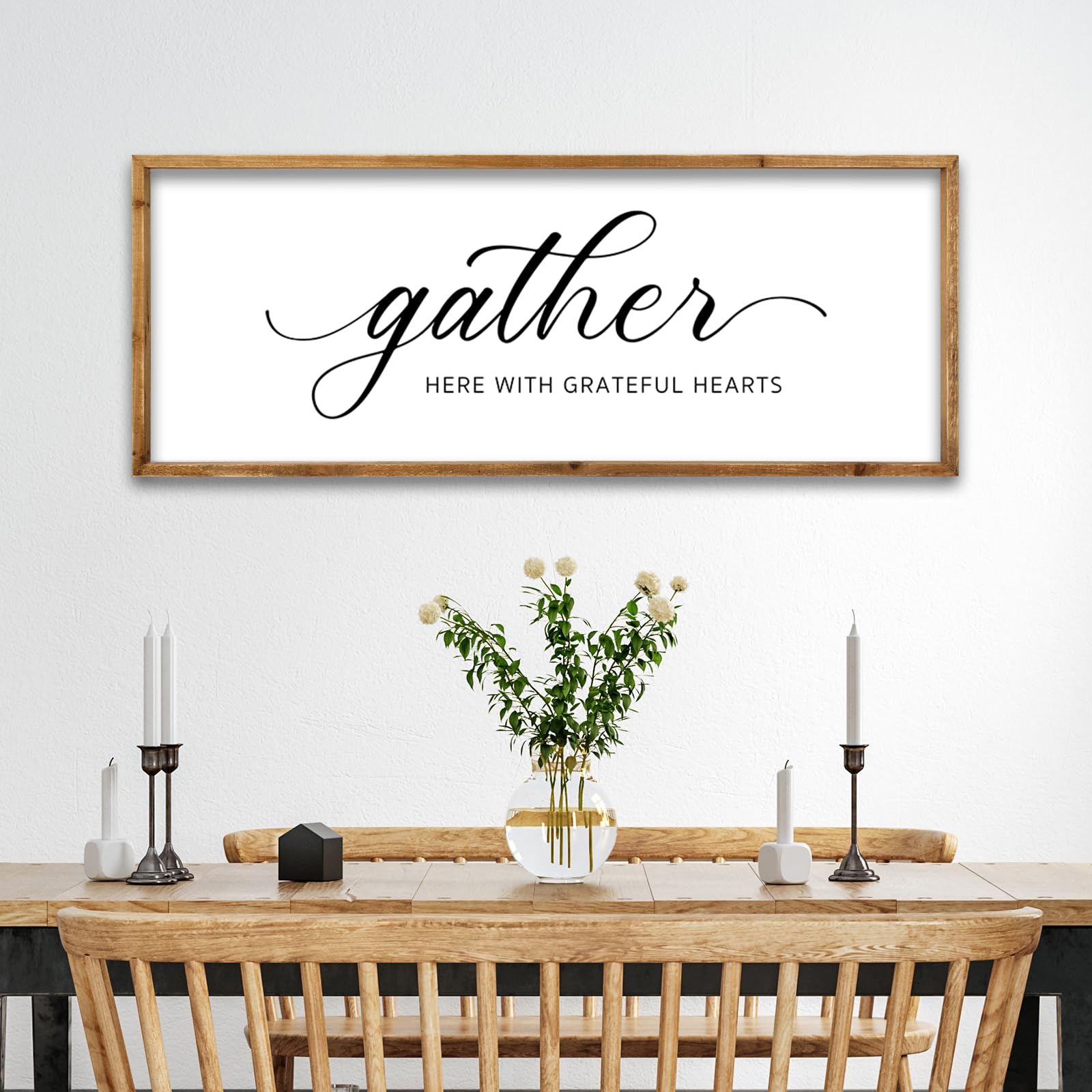 ZZJJHYWGQ Sweet Dreams Above Bed Wall Decor Sign 40"x15" for Master Bedroom Over Bed Guest Room Wood Framed Wall Art (Wood)