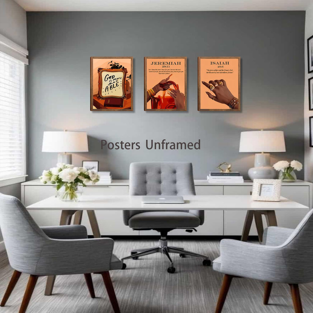 Black Girl Pink Wall Art Aesthetic Set of 3, African American Black Women Canvas Posters Fashion Black Girl Wall Pictures Prints Home Decor，Living Room， Bedroom ，Bathroom Decoration ，12x16In Unframed