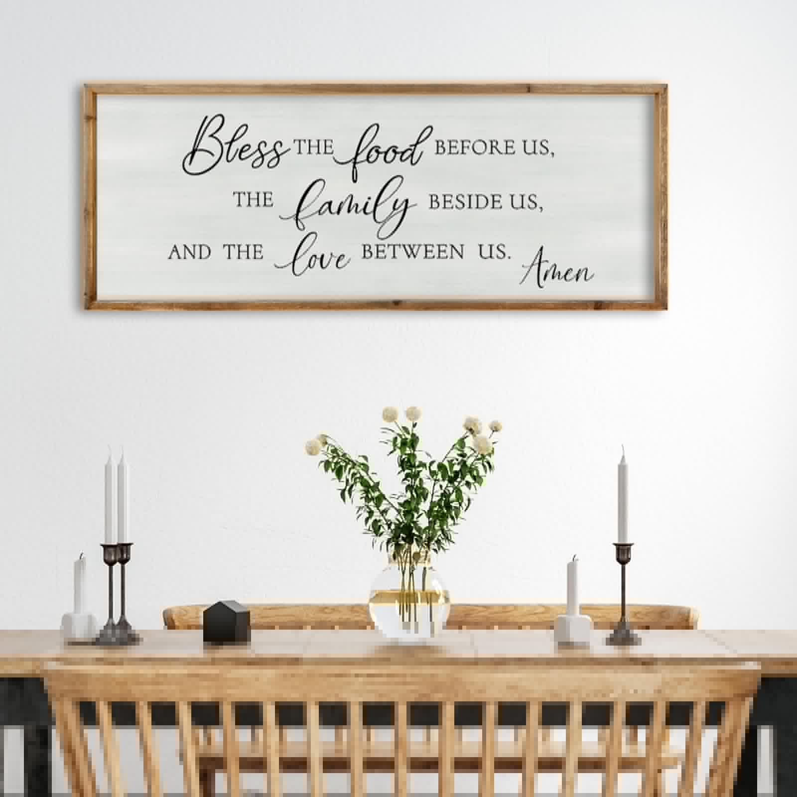 ZZJJHYWGQ Sweet Dreams Above Bed Wall Decor Sign 40"x15" for Master Bedroom Over Bed Guest Room Wood Framed Wall Art (Wood)