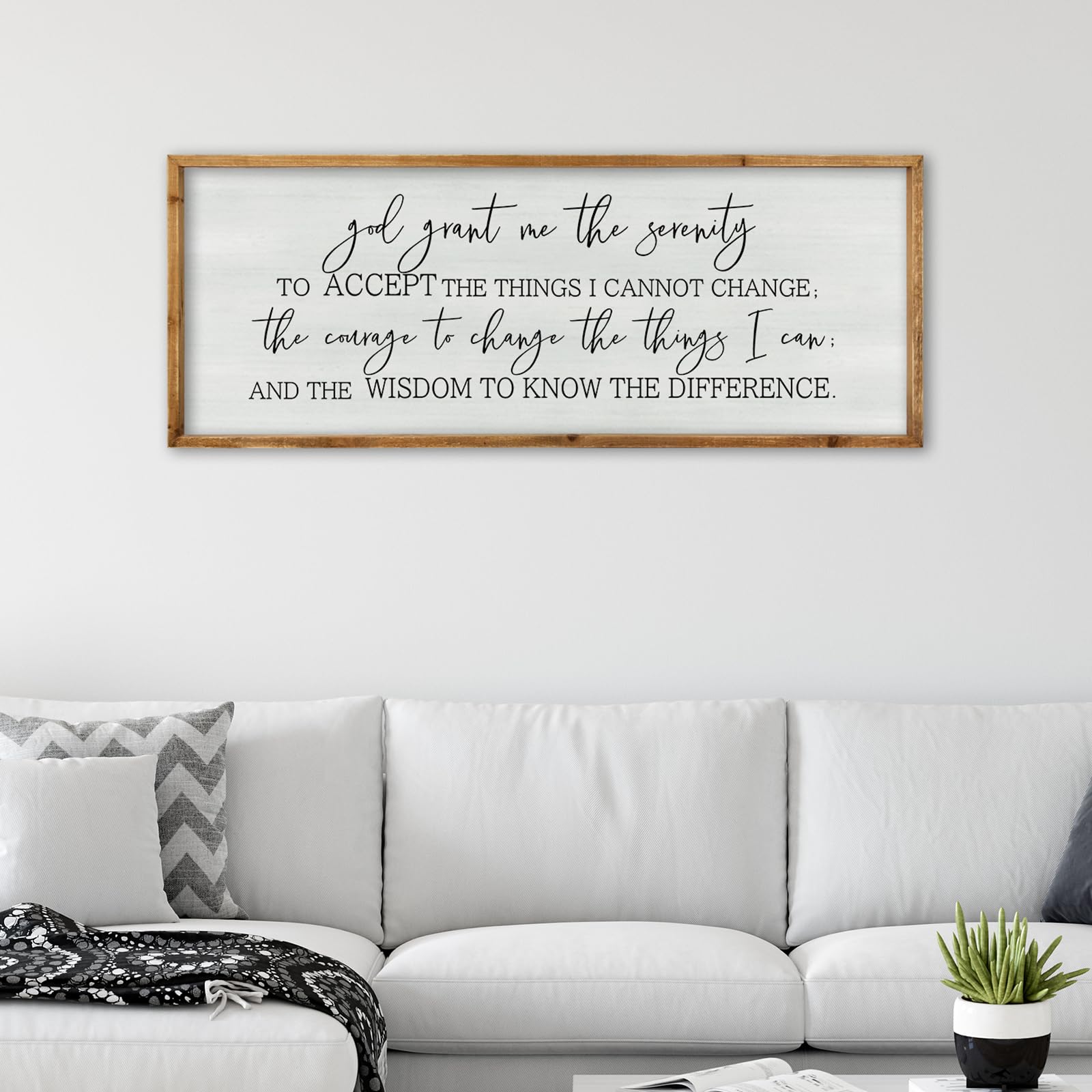 ZZJJHYWGQ Sweet Dreams Above Bed Wall Decor Sign 40"x15" for Master Bedroom Over Bed Guest Room Wood Framed Wall Art (Wood)
